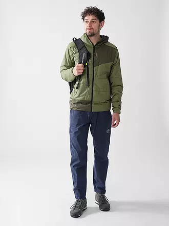 ORTOVOX | Herren Touren Isojacke Piz Duan SW Hoodie | olive